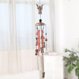 Vintage Copper Metal Wind Chime Decoration, Outdoor Hanging Ornament various choices (Style: Angles)