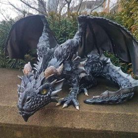 Dragon Sculpture, Big Outdoor Dragon Statue Garden Dragon Sculpture (Ships From: China)