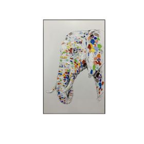 Elephant Canvas Wall Art,  Oil Painting For Living Room Home Decor, various sizes (size: 90X120cm)