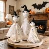 Halloween Decorations Indoor - 3 Set Halloween Ghosts with Hat