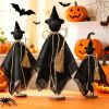 Halloween Decorations Indoor - 3 Set Halloween Ghosts with Hat
