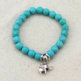 Turquoise TALISMAN Charms Bracelets (Style: Holy Cross)