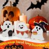 Halloween Decorations Indoor, Wooden Decor  Set of 3