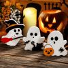 Halloween Decorations Indoor, Wooden Decor  Set of 3