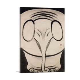 Elephant Wall Art (Type: Standard Framed Canvas Print, size: 32" x 24" / 80cm x 60cm (approx))