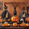 Halloween Decorations Indoor - 3 Set Halloween Ghosts with Hat
