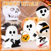 Halloween Decorations Indoor, Wooden Decor  Set of 3