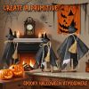 Halloween Decorations Indoor - 3 Set Halloween Ghosts with Hat